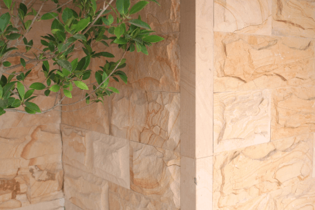 Sandstone walls